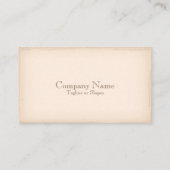 アンティーク旧紙 名刺 (裏面)