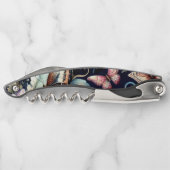 アンティーク春の花と蝶 ソムリエナイフ (裏面)