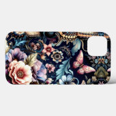 アンティーク春の花と蝶 Case-Mate iPhoneケース (裏面 (横))