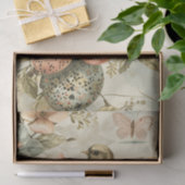 アンティーク春鳥フローライースター卵のデコページ 薄葉紙 (ギフト)