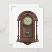 アンティーク時計はがき シーズンポストカード (正面/裏面)