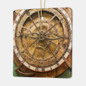 アンティーク時計顔(ドイツ) セラミックオーナメント (左)