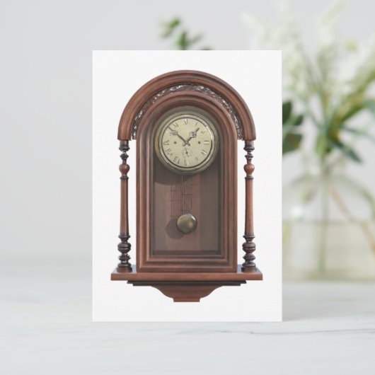 アンティーク時計 カード (スタンド正面)