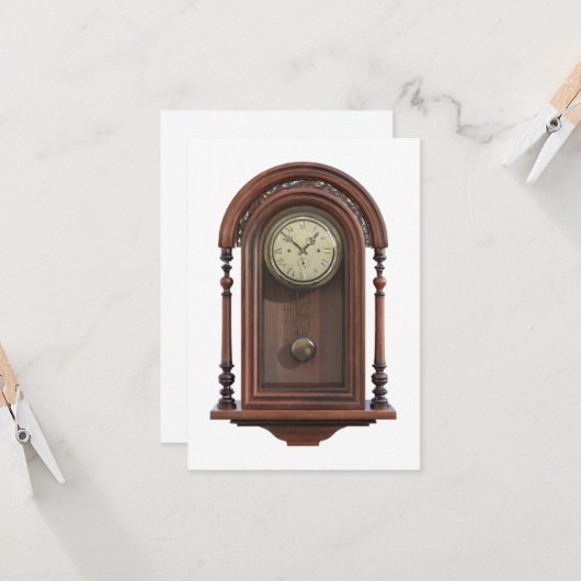 アンティーク時計 カード (正面/裏面インサイチュ)