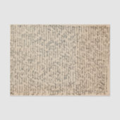 アンティーク書の単語ヴィンテージ動揺して 薄葉紙 (正面)