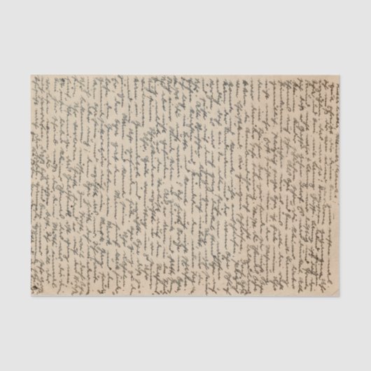 アンティーク書の単語ヴィンテージ動揺して 薄葉紙 (正面)