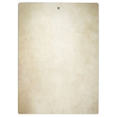 アンティーク書文字植物イラストレーション クリップボード (裏面)