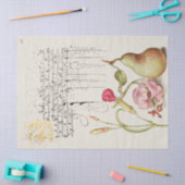 アンティーク書道とスケッチ 薄葉紙 (クラフト)