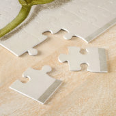 アンティーク書道文字植物イラストレーション ジグソーパズル (側面)