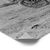 アンティーク木材トラック： 1925 ポスター (角)