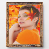 アンティーク木製フレームデザインフォトプラークの追加 フォトプラーク (正面)