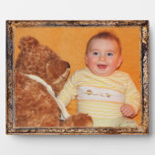 アンティーク木製フレームデザイン2 Add Your Photo フォトプラーク (正面)