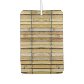 アンティーク木製木材スラット カーエアーフレッシュナー (正面)