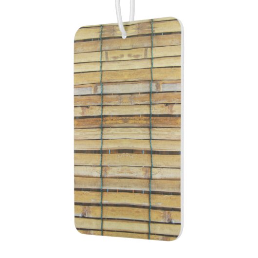 アンティーク木製木材スラット カーエアーフレッシュナー (左)