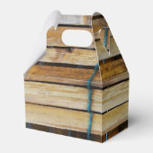 アンティーク木製木材スラット フェイバーボックス (裏面サイド)