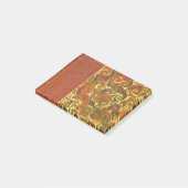 アンティーク本の表紙、華麗な渦巻き模様 ポストイット (アングル)