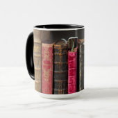 アンティーク本棚コーヒーマグ マグカップ (正面左)