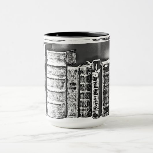 アンティーク本棚コーヒーマグ マグカップ (中央)