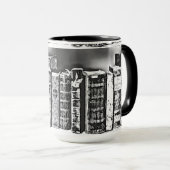 アンティーク本棚コーヒーマグ マグカップ (正面右)