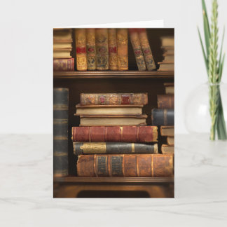 アンティーク本 カード