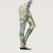 アンティーク東南アジアの地図メルカトル/ホンジウス レギンス (右)