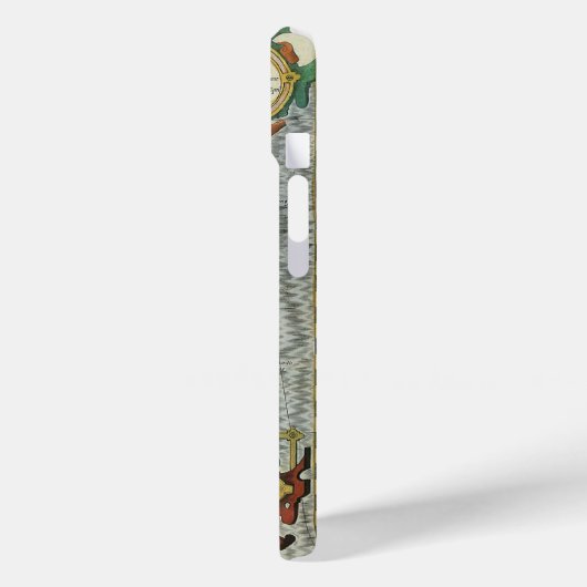 アンティーク東南アジアの地図メルカトル/ホンジウス Case-Mate iPhoneケース (裏面 / 左)