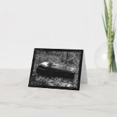 アンティーク棺ゴシックノートカビクトリアンード カード (正面)