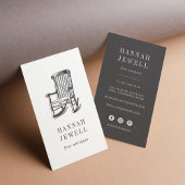 アンティーク椅子 |ヴィンテージ家具 名刺