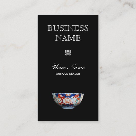 アンティーク業者名刺 名刺 (正面)