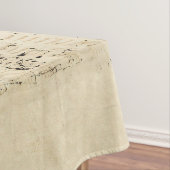 アンティーク楽譜チョパン原稿 テーブルクロス (インサイチュ)
