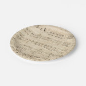 アンティーク楽譜チョパン原稿 ペーパープレート (アングル)