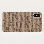 アンティーク楽譜バッハ原稿 Case-Mate iPhoneケース (裏面(横))