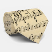 アンティーク楽譜 ネクタイ (ロール)
