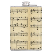 アンティーク楽譜 フラスク (裏面)