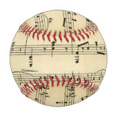 アンティーク楽譜 野球ボール (正面)