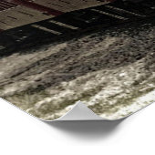 アンティーク機関車蒸気機関列車ポスター ポスター (角)