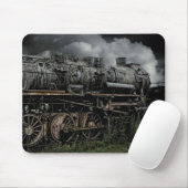 アンティーク機関車蒸気機関列車マウスパッド マウスパッド (マウス)