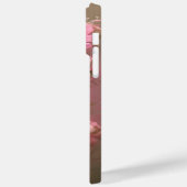 アンティーク水彩ピンク色の花 Case-Mate iPhoneケース (裏面 / 左)