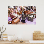 アンティーク海洋航行ツール ポスター (キッチン)