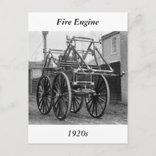 アンティーク消防車, 1920s ポストカード