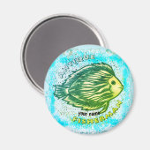 アンティーク漁師マグネット マグネット (正面/裏面)