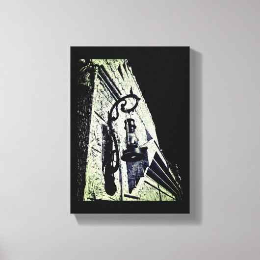 アンティーク灯 キャンバスプリント (正面)