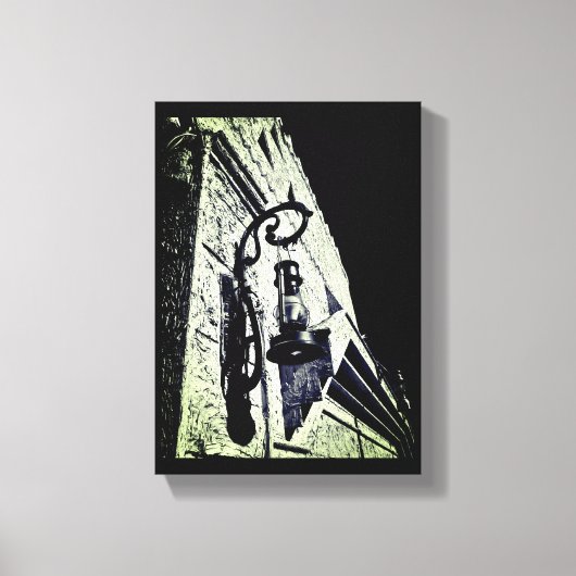 アンティーク灯 キャンバスプリント (正面)