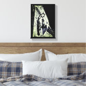 アンティーク灯 キャンバスプリント (インサイチュ (寝室))