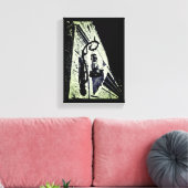 アンティーク灯 キャンバスプリント (インサイチュ (リビング))