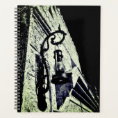 アンティーク灯 プランナー手帳 (正面)