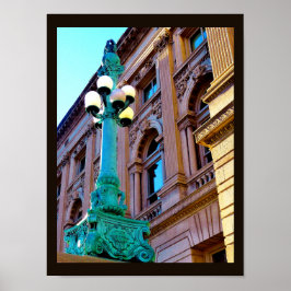 アンティーク灯 ポスター