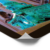 アンティーク灯 ポスター (角)