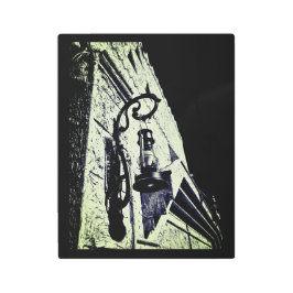 アンティーク灯 メタルプリント