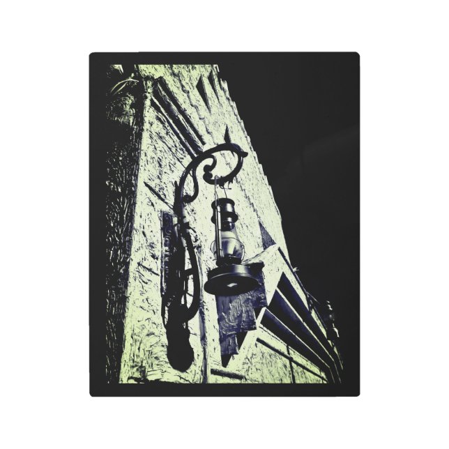 アンティーク灯 メタルプリント (正面)